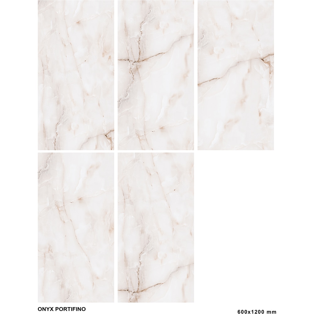 Gresie interior Portofino, 60x120 cm, 1.44 mp/cutie, crem