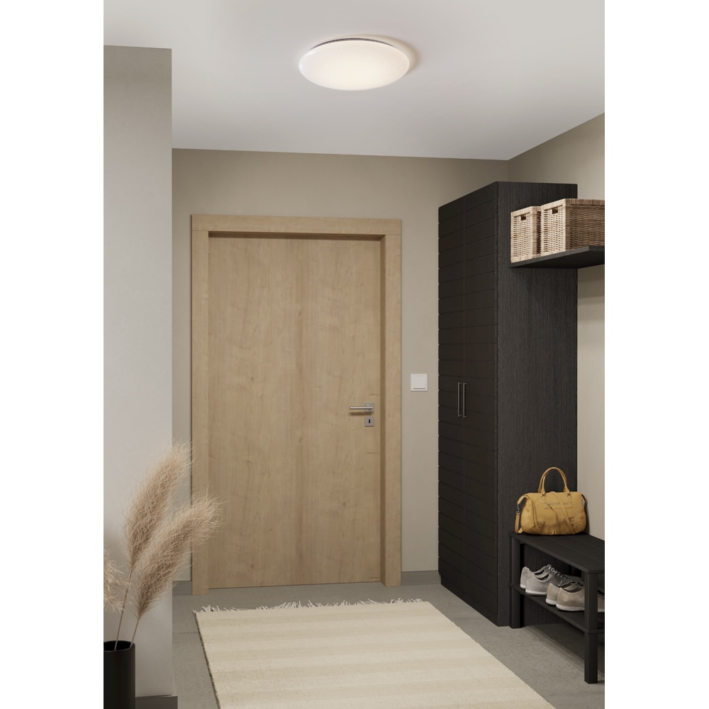 Plafoniera LED EGLO 75507, 18.8W, 2300lm, lumina variabila, IP20, alb
