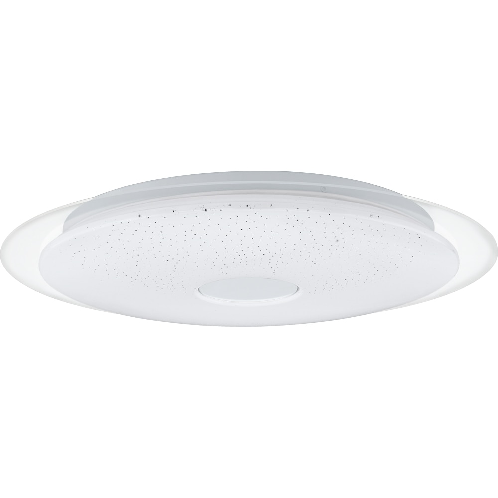 Plafoniera LED EGLO 75534, 18.8W, 2500lm, lumina calda, IP20, alb, crom