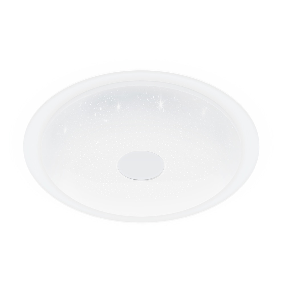 Plafoniera LED EGLO 75534, 18.8W, 2500lm, lumina calda, IP20, alb, crom