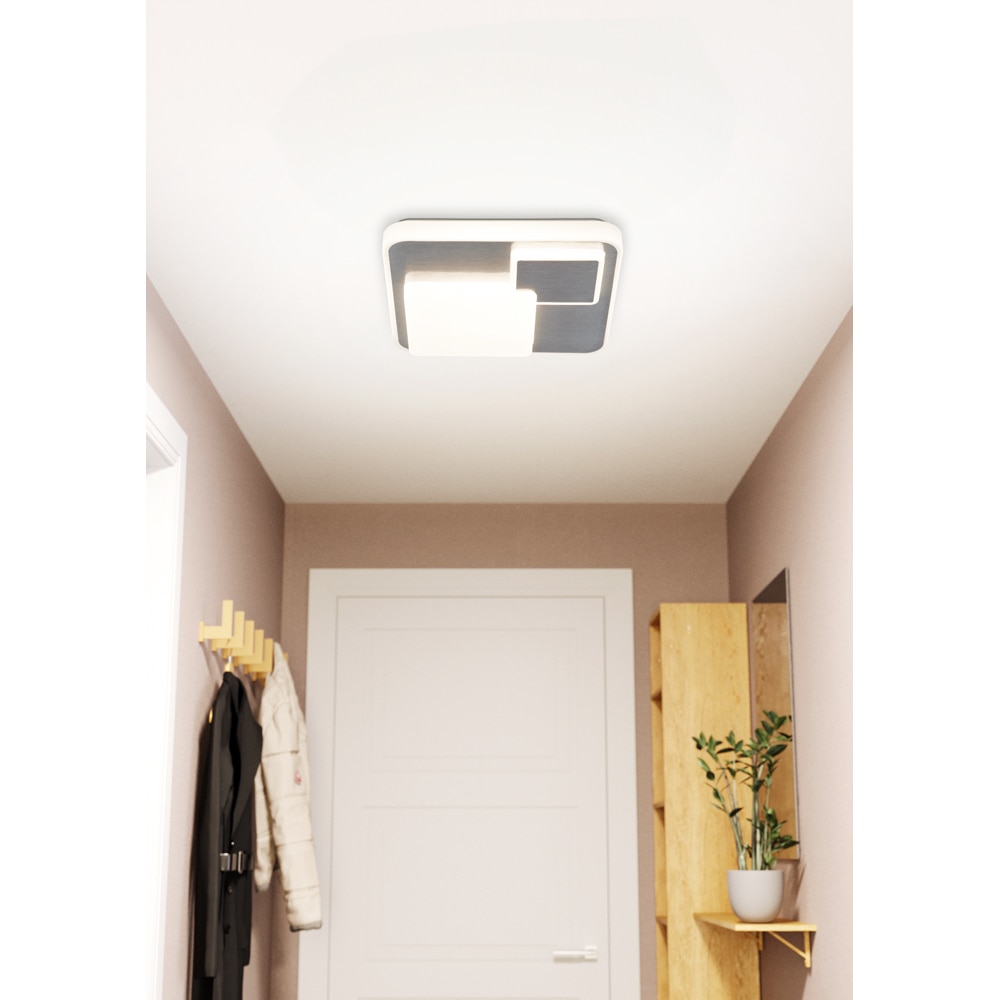 Plafoniera EGLO Lepreso, LED, 19.5W, 2300lm, 3000K, alb