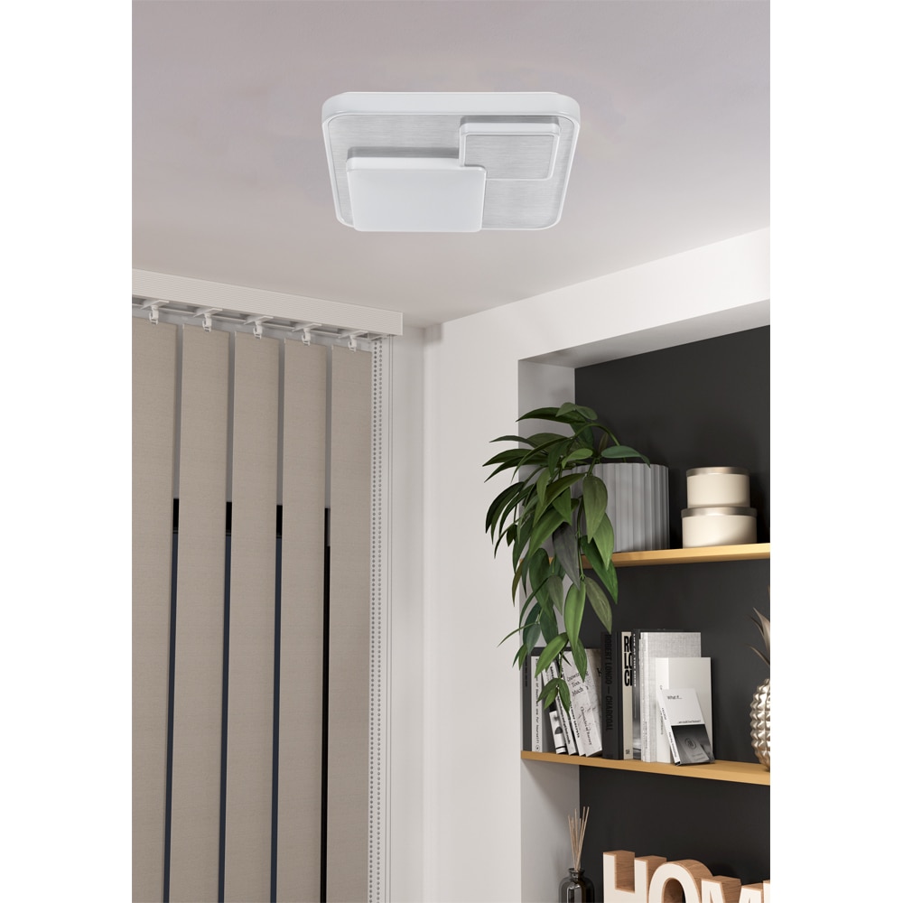 Plafoniera EGLO Lepreso, LED, 19.5W, 2300lm, 3000K, alb