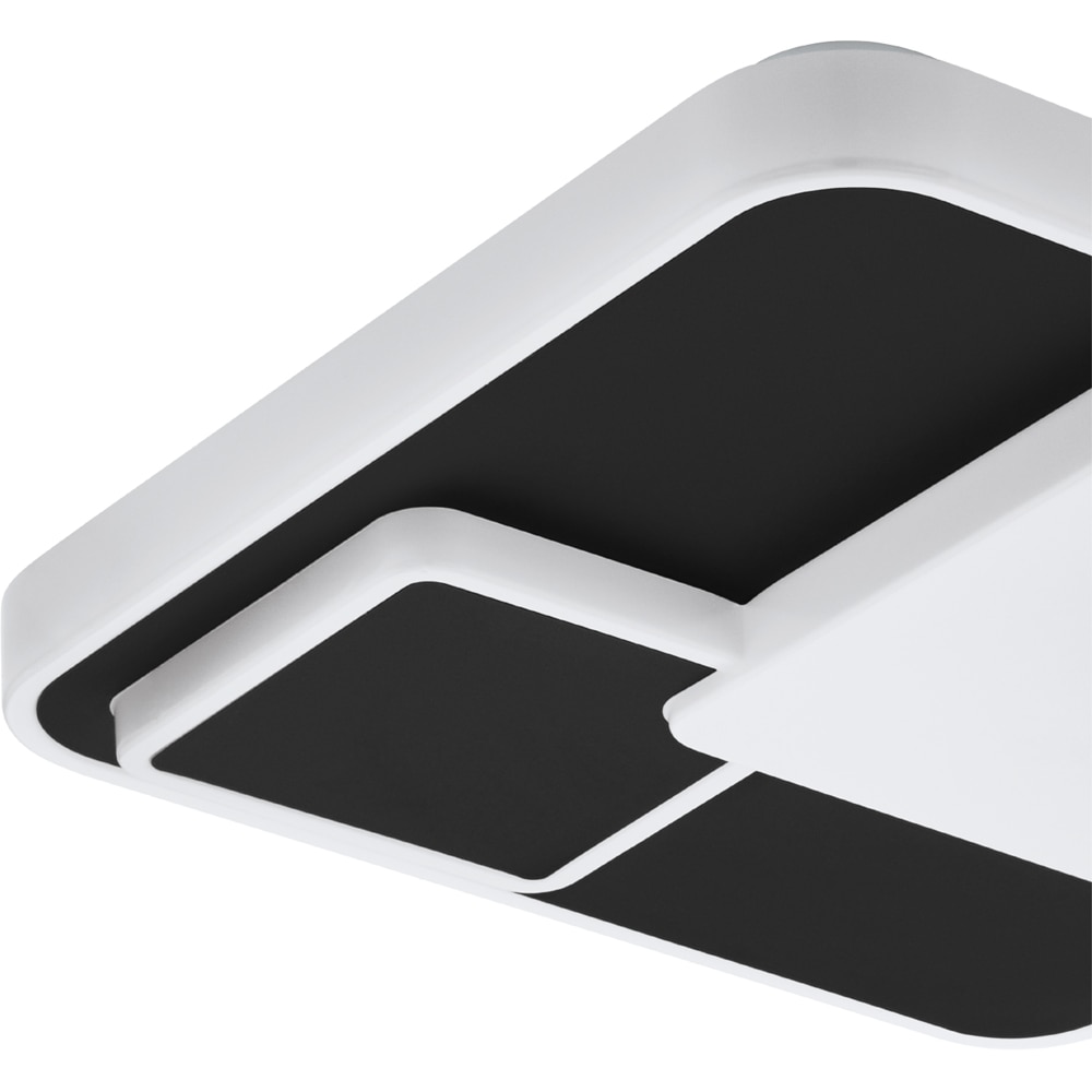 Plafoniera EGLO Lepreso, LED, 19.5W, 2300lm, negru