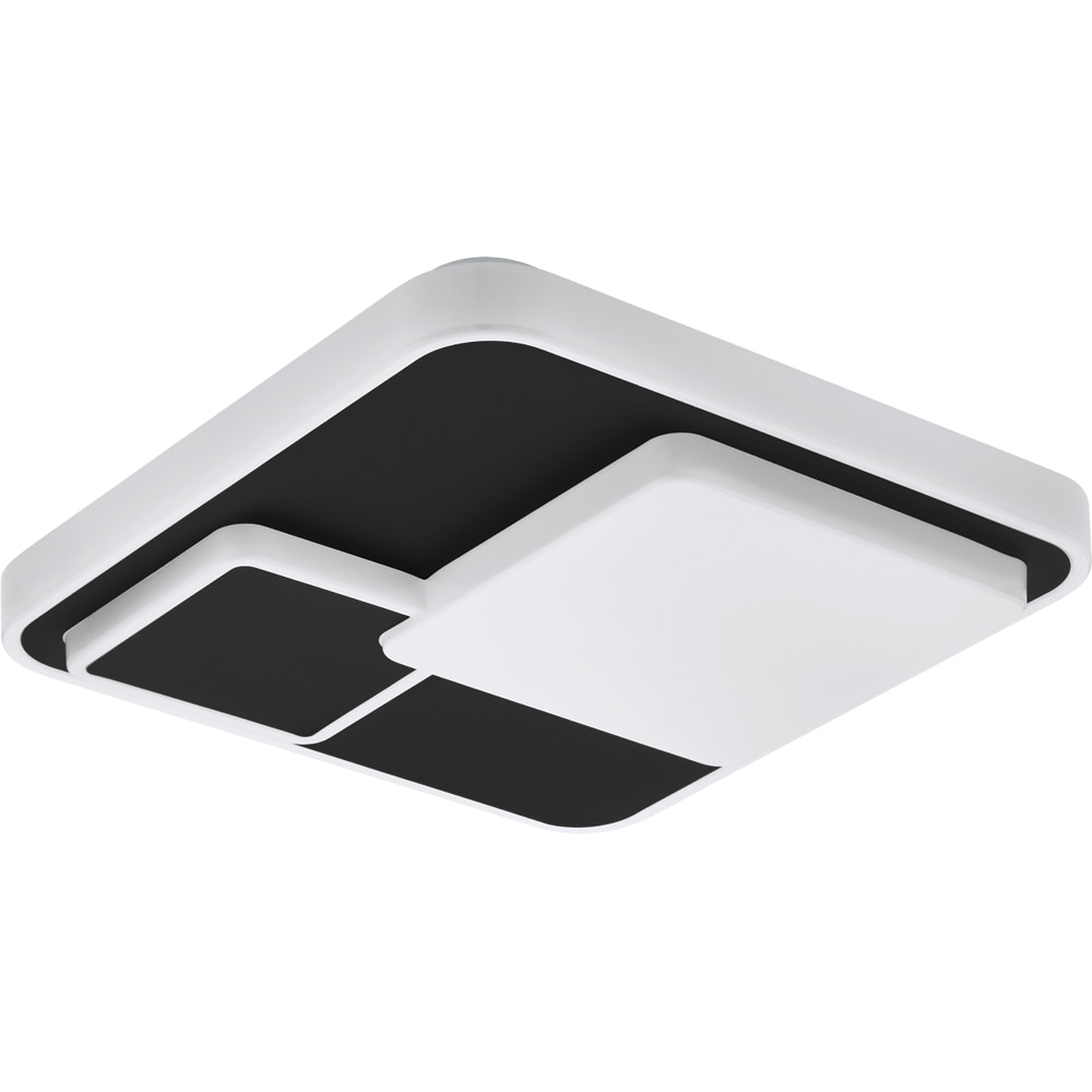 Plafoniera EGLO Lepreso, LED, 19.5W, 2300lm, negru