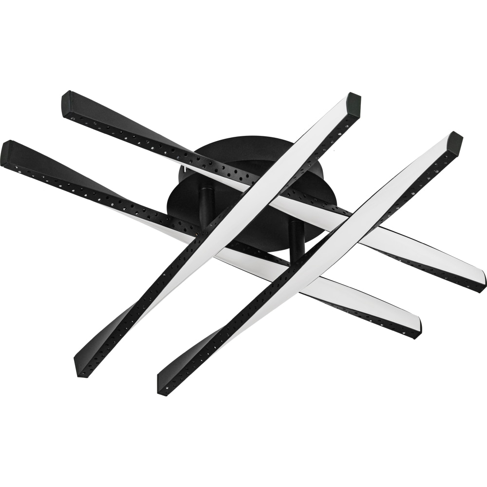 Plafoniera EGLO Adeje, LED, 19W, 2600lm, 3000K, negru