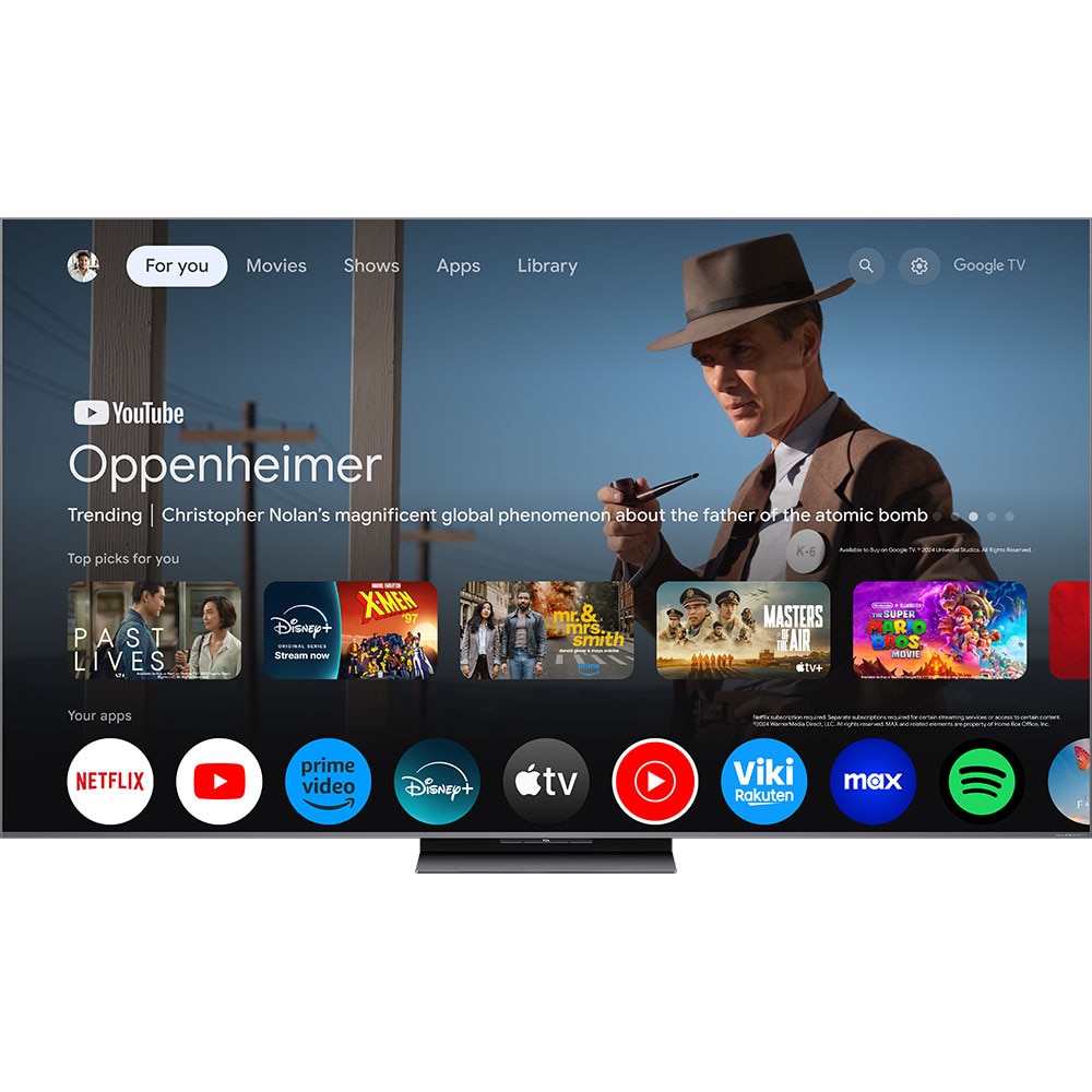 Televizor Mini LED Smart TCL 75C89K, Ultra HD 4K, 189cm