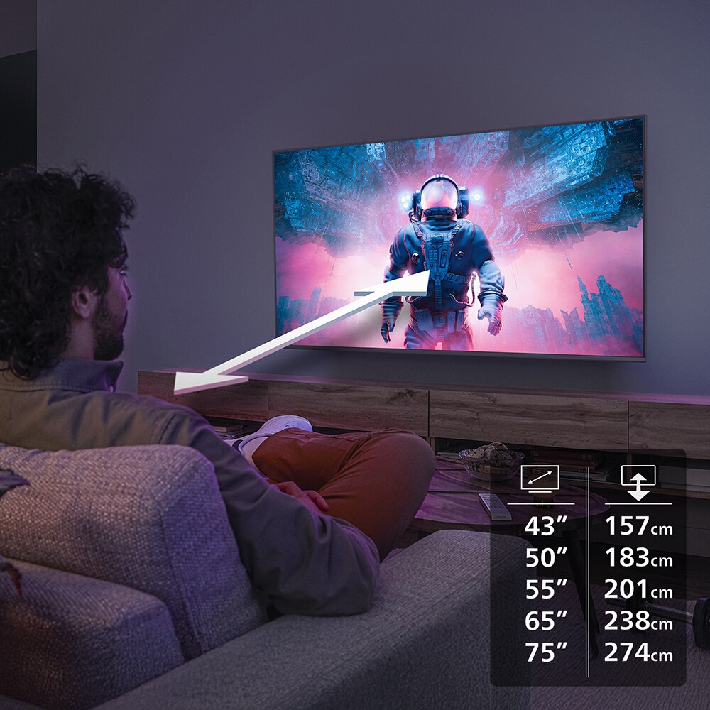 Televizor QLED Smart PHILIPS 75PUS7810, Ultra HD 4K, HDR10+, 189cm