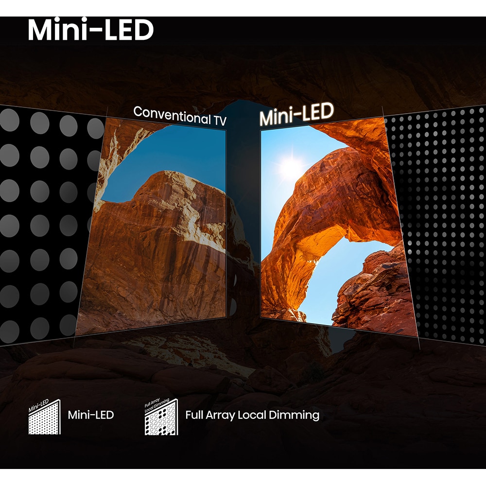 Televizor Mini-LED ULED Smart HISENSE 75U7Q, Ultra HD 4K,189cm