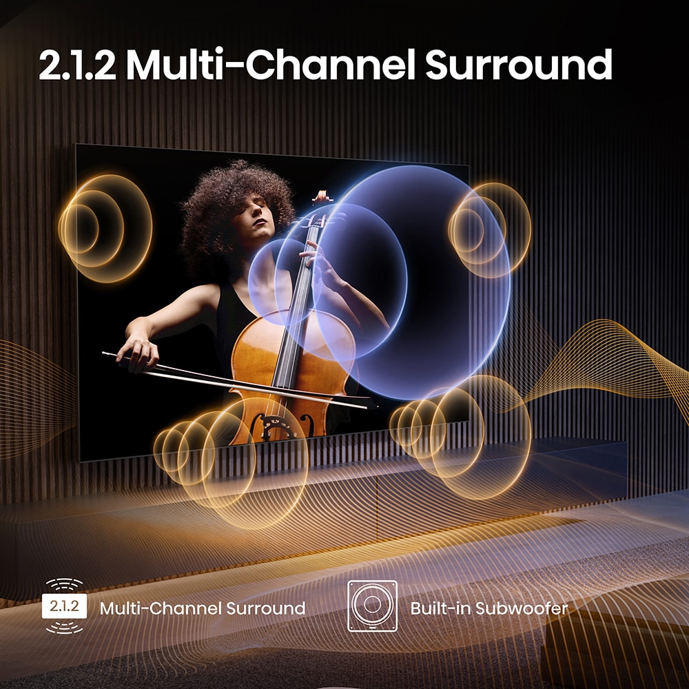 Televizor Mini-LED ULED  Smart HISENSE 75U7Q PRO, Ultra HD 4K,189cm