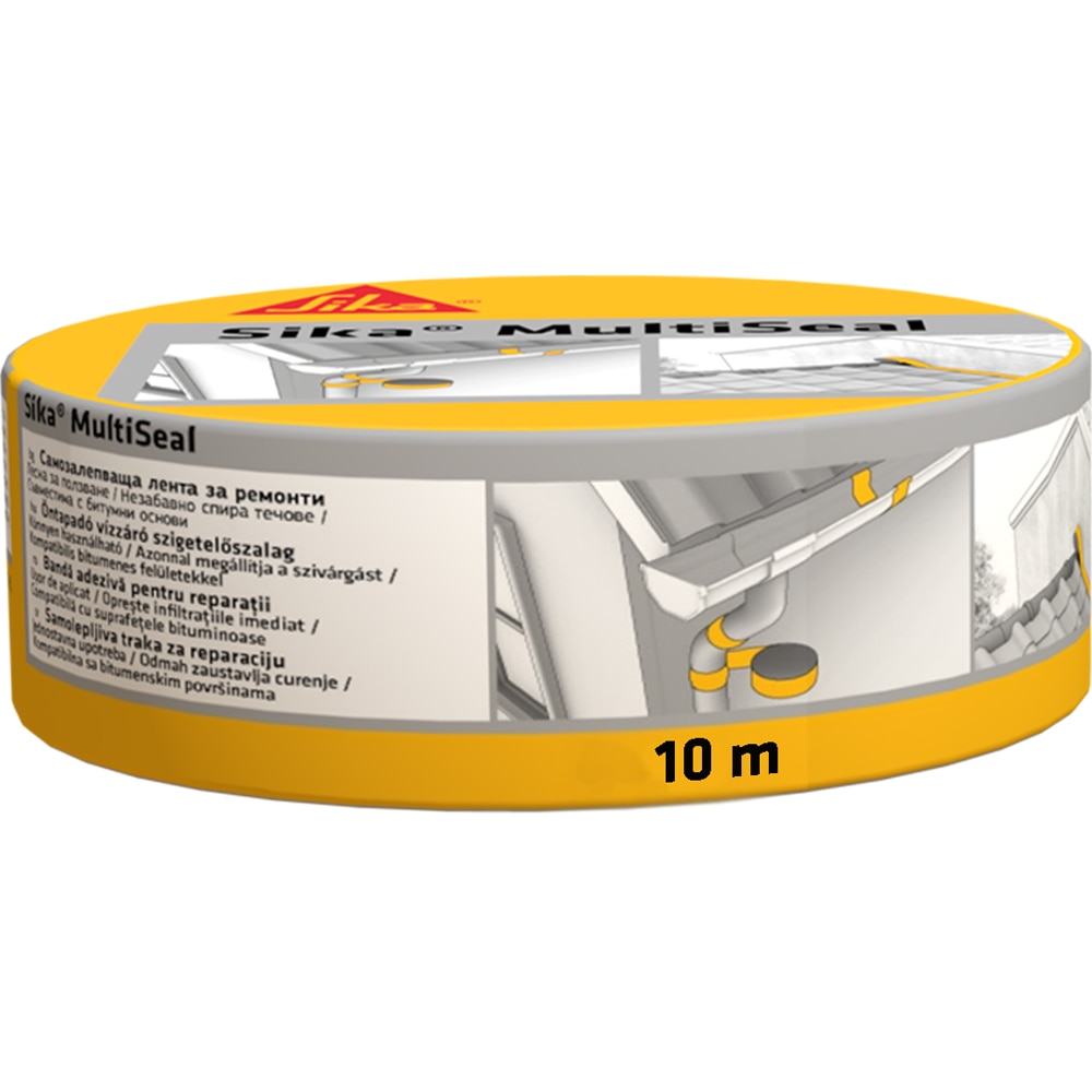 Banda bituminoasa SIKA, 10m x 50mm, aluminiu