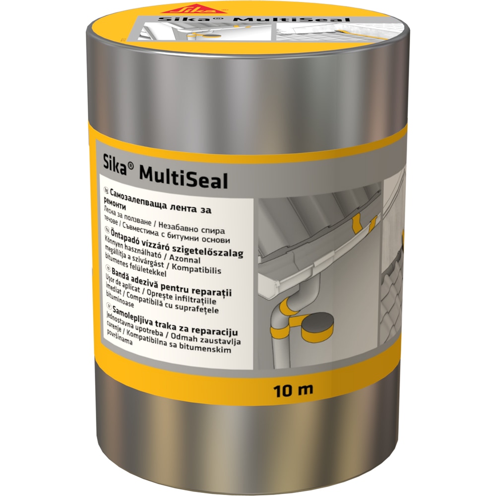 Banda bituminoasa SIKA, 10m x 300mm, aluminiu