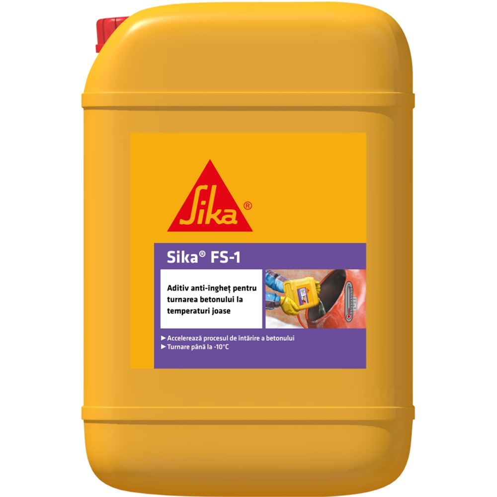Aditiv anti-inghet pentru beton Sika FS1, 6 Kg