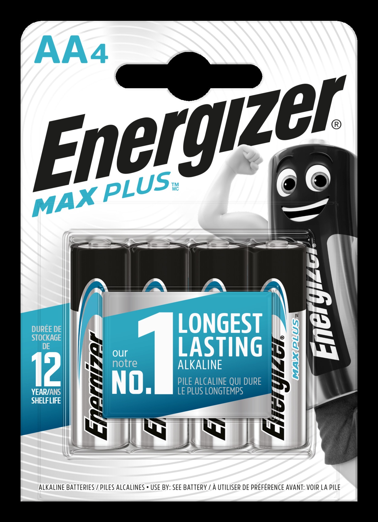 Baterie AA, 4BUC  Energizer, Alkalina Max Plus
