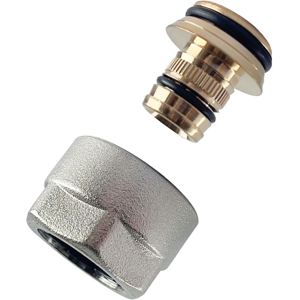 Conector pentru incalzire in pardoseala TECE Eurocon, alama, 17 x 2 mm