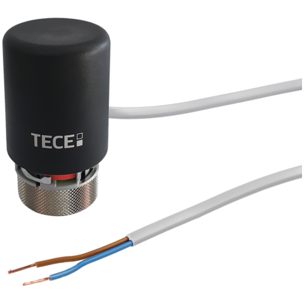 Servomotor pentru incalzirea in pardoseala TECEFLOOR SLQ, IP54, negru