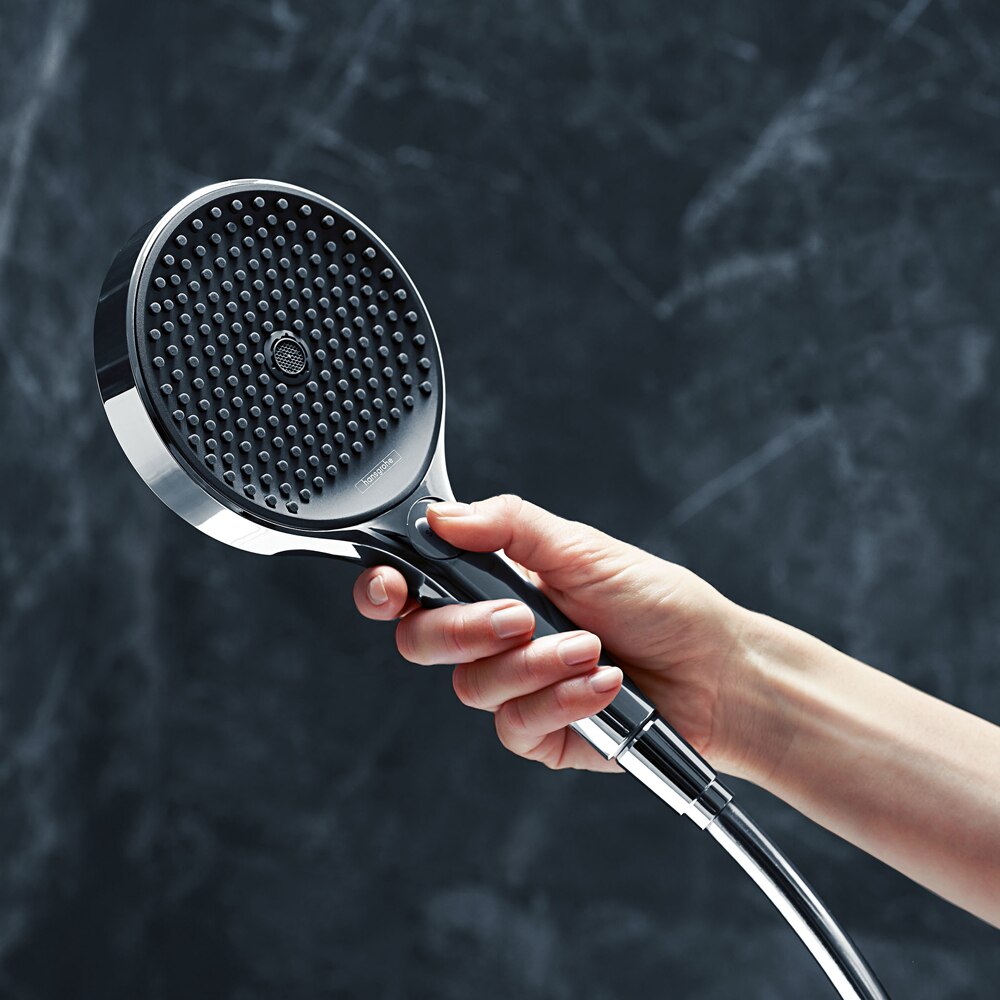 Para dus Hansgrohe Rainfinity 130 26864000, 3 functii, crom