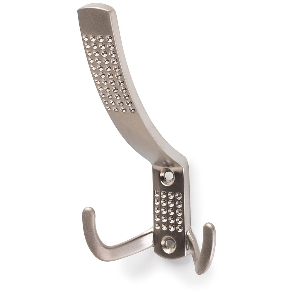 Cuier de perete REUNION INDUSTRIAL 7-C1047.31, 3 agatatoare, zamac, nichel lucios