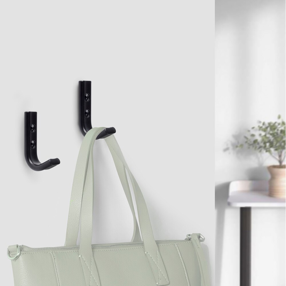 Cuier de perete REUNION INDUSTRIAL 7-C6801.18, 1 agatatoare, aluminiu, negru