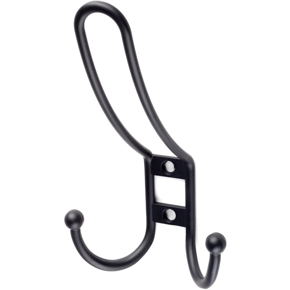 Cuier de perete REUNION INDUSTRIAL 7-C6804.18, 3 agatatoare, zamac, negru