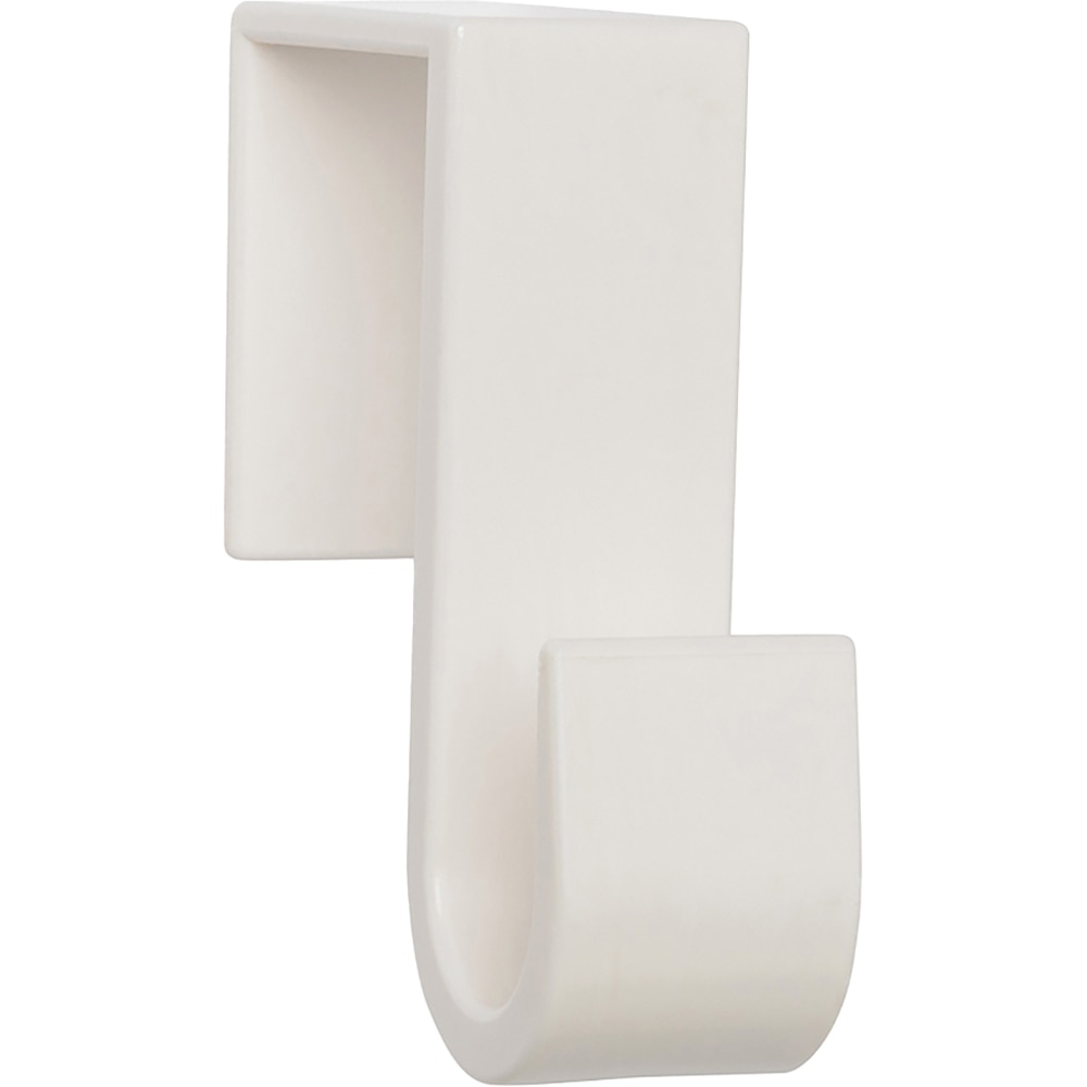 Cuier de perete REUNION INDUSTRIAL 7-C802.01, 1 agatatoare, ABS, alb