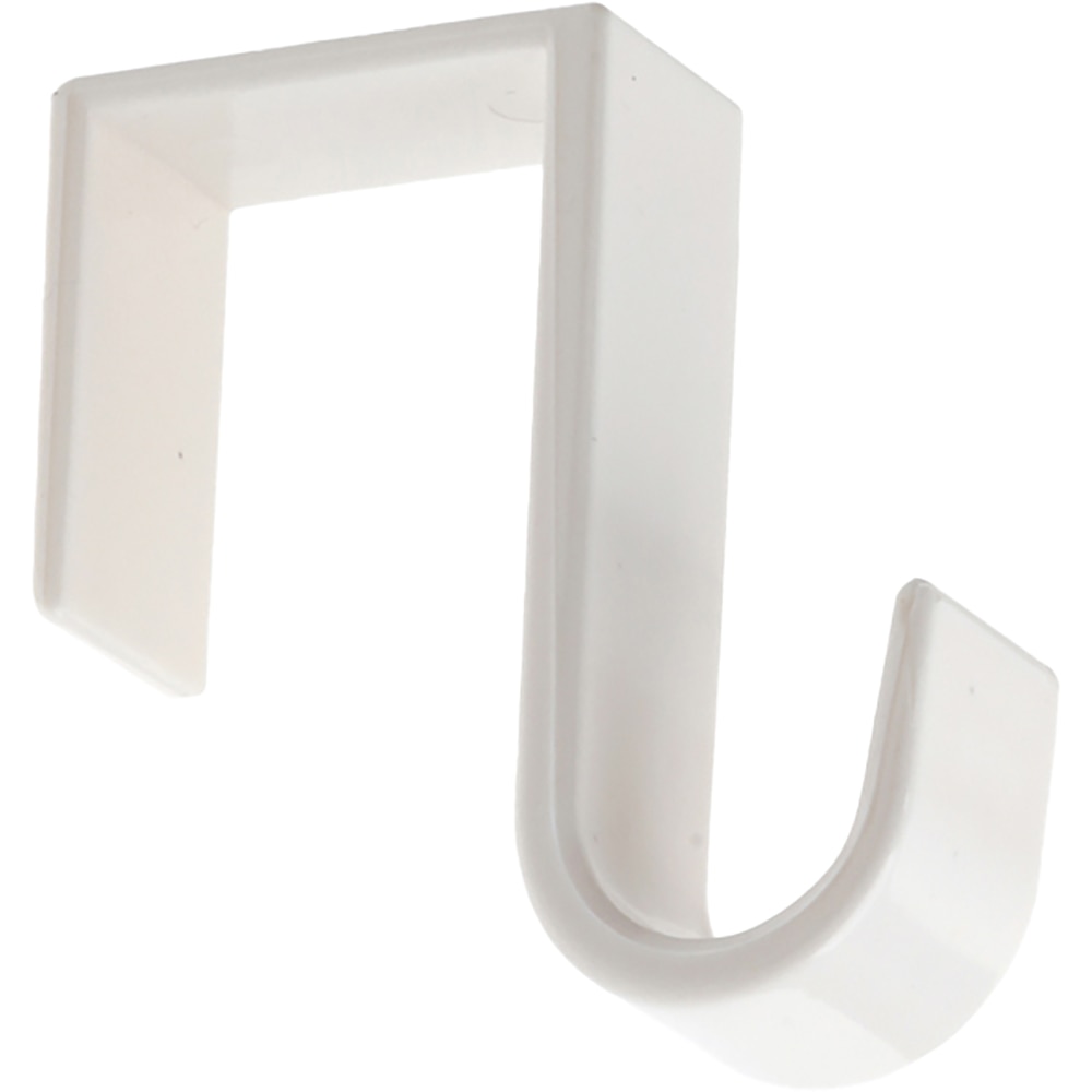 Cuier de perete REUNION INDUSTRIAL 7-C802.01, 1 agatatoare, ABS, alb