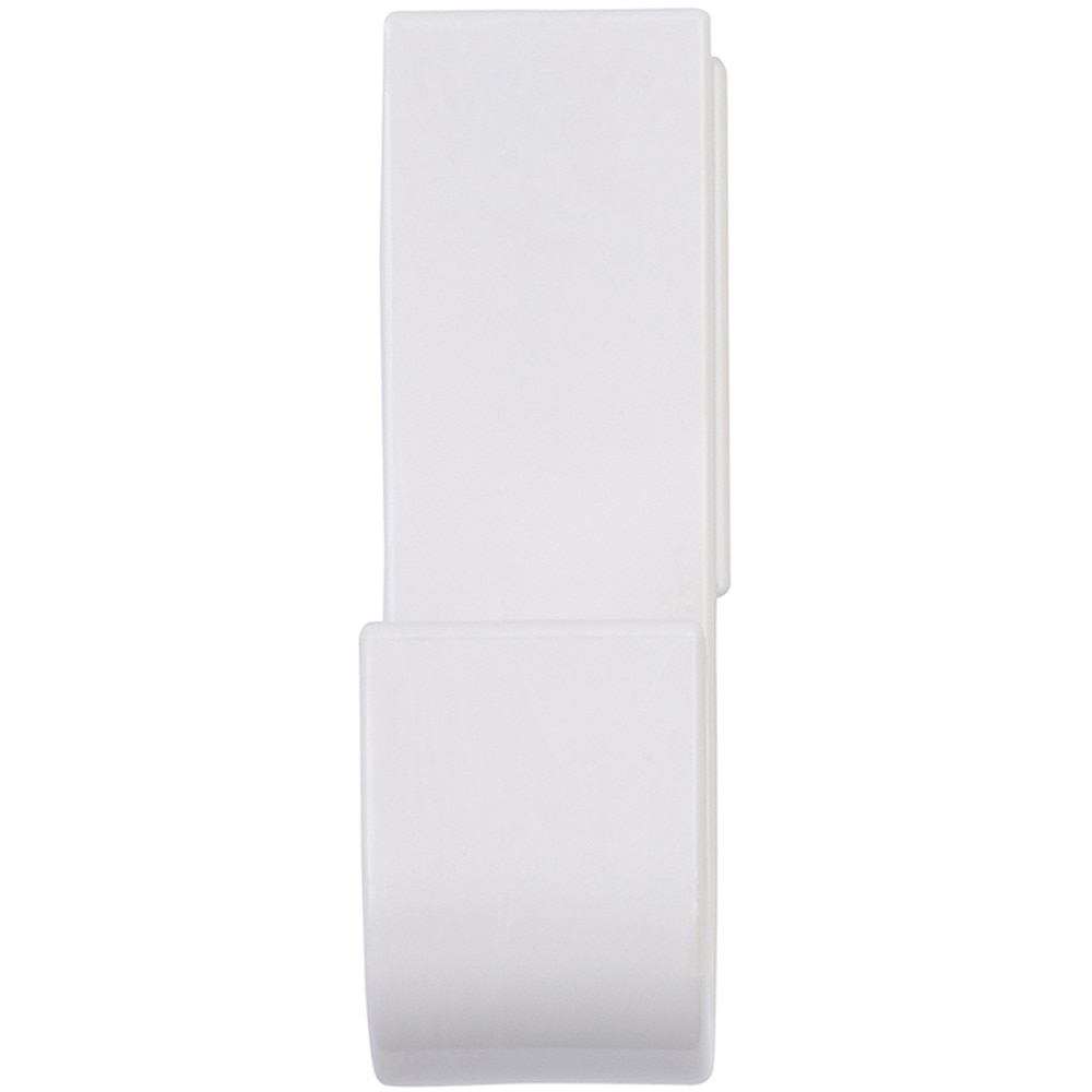 Cuier de perete REUNION INDUSTRIAL 7-C802.01, 1 agatatoare, ABS, alb