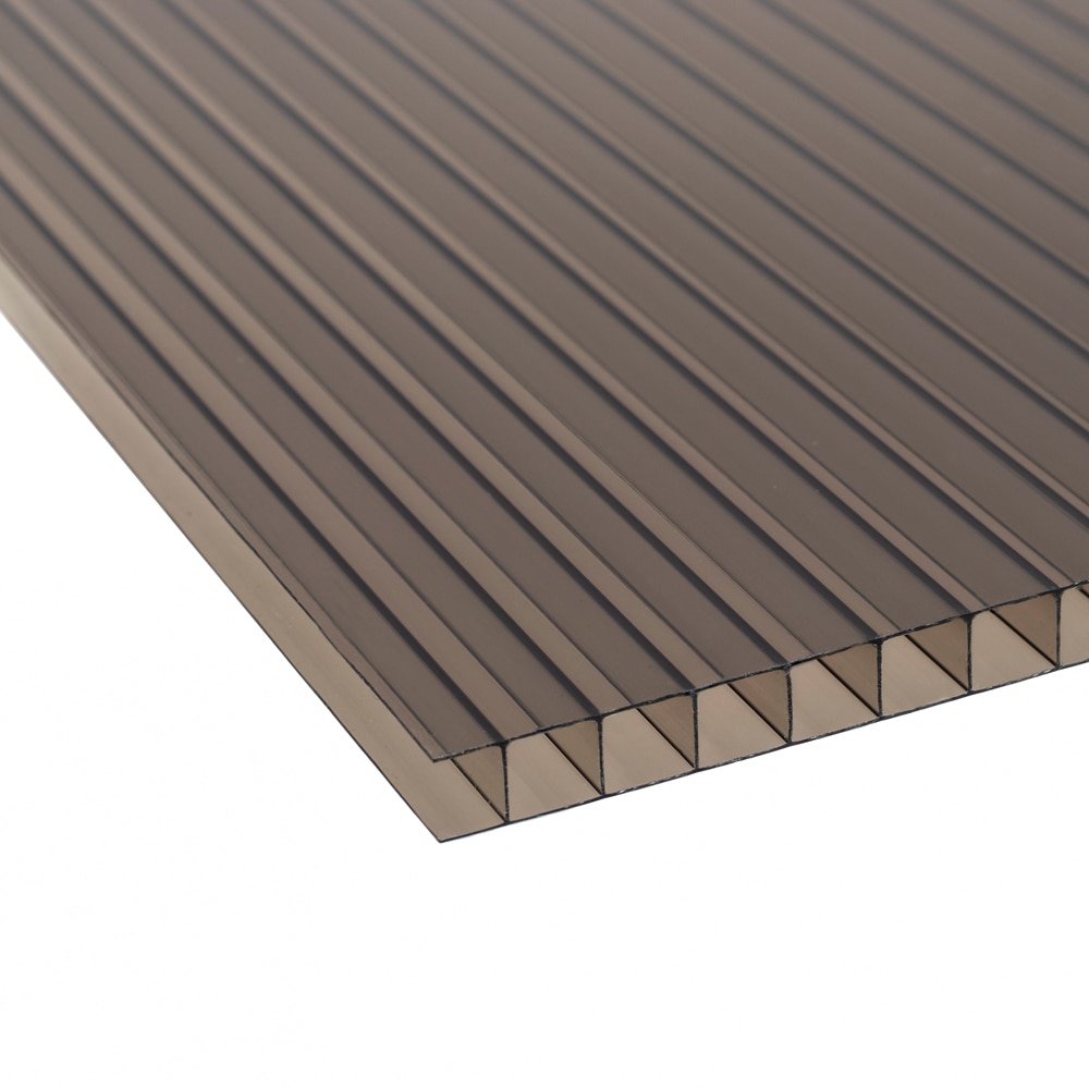 Policarbonat celular Carboplak, 6 x 2.1 m, 8 mm, bronz