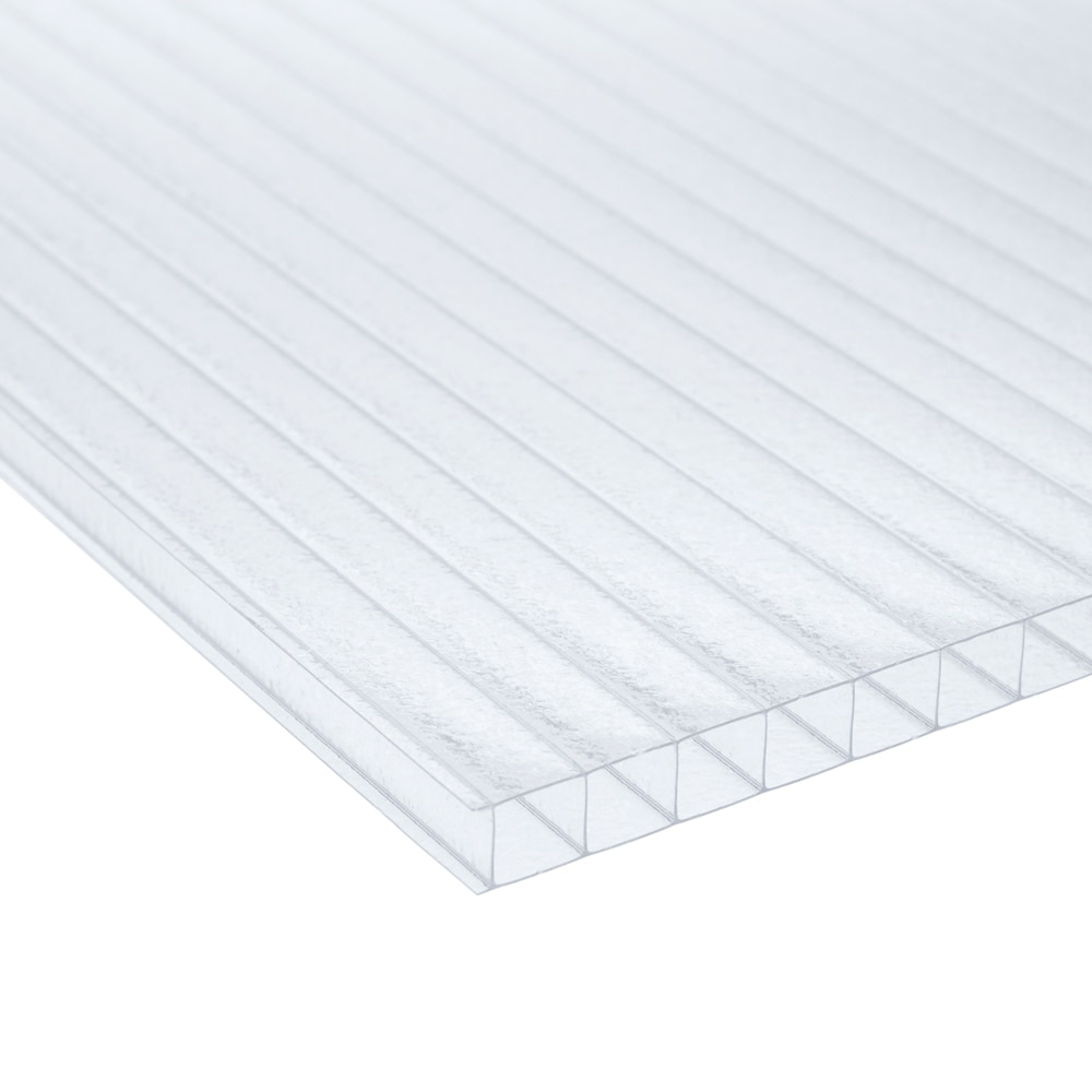 Policarbonat celular Carboplak, 6 x 2.1 m, 8 mm, clar hammer glass