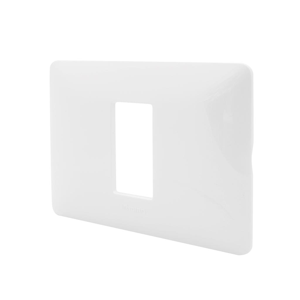 Rama centrata 1 post alb, BTICINO MATIX