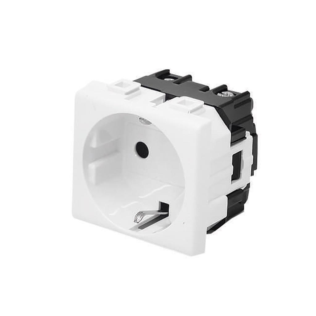 Priza simpla 2 posturi, 16A, ST incastrat, BTICINO MATIX   Legrand