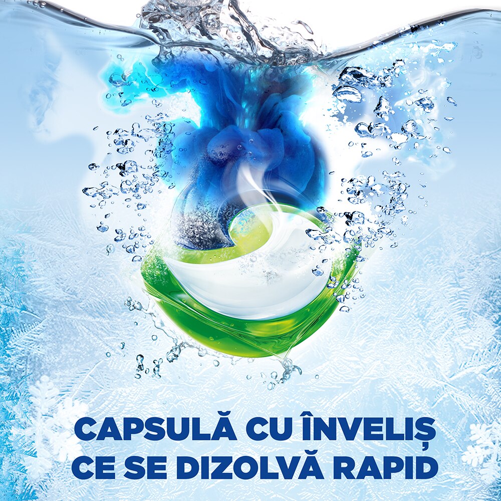 Detergent capsule ARIEL Professional PODS Universal+, 60 spalari