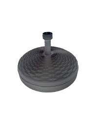 Suport umbrela gradina, antracit, volum 20 L,  58x15 cm