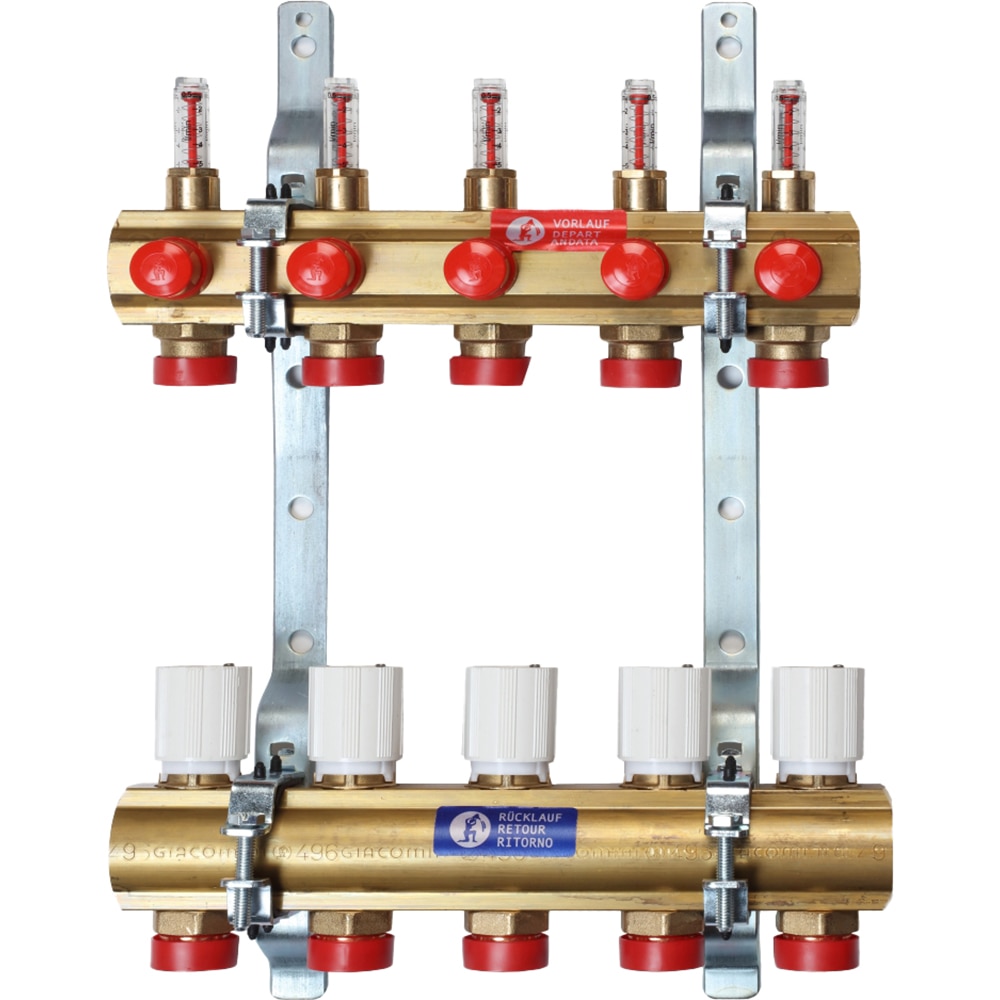 Distribuitor-colector 1X 3/4 Giacomini, Euroconex5