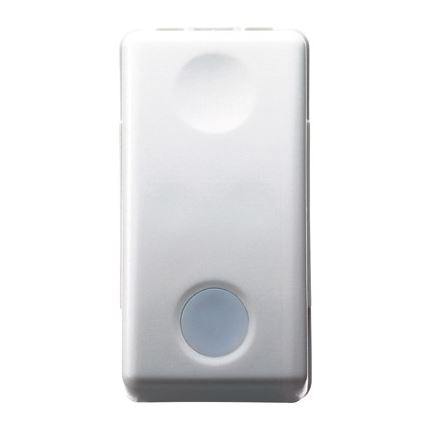 Buton sonerie LED, 10 A, 250 V, alb  Gewiss System