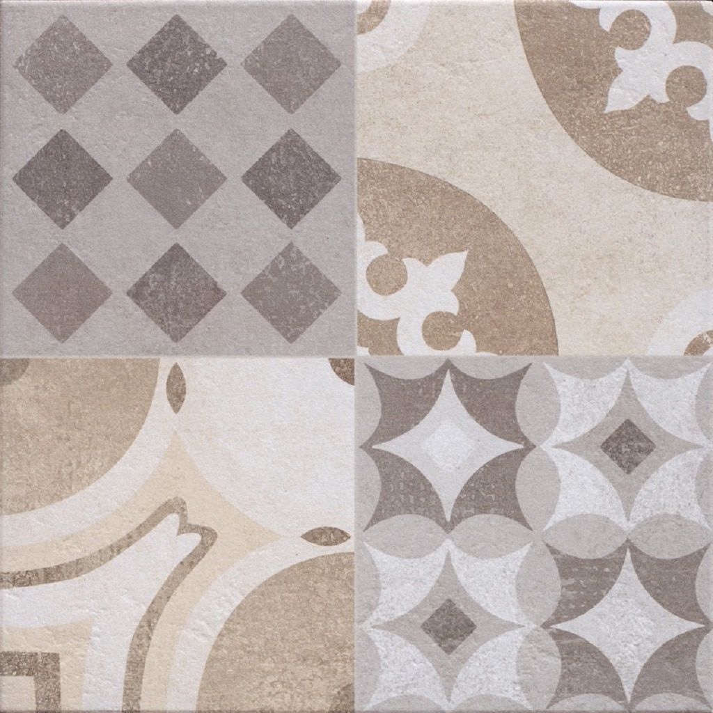 Gresie Interior, Gri, 34 x 34 cm, suprafata 1,62 mp  Cementina