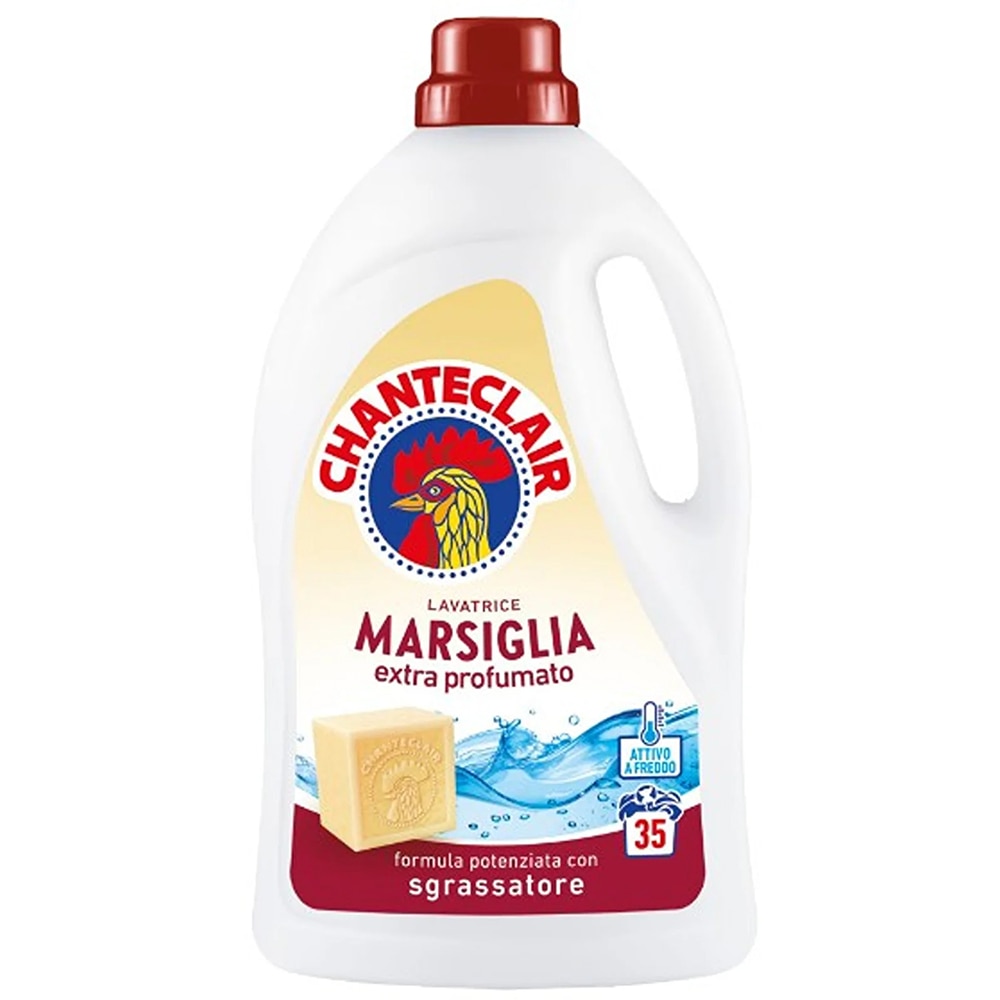 Detergent lichid CHANTECLAIR, Marsilia, 1.575 l, 35 spalari
