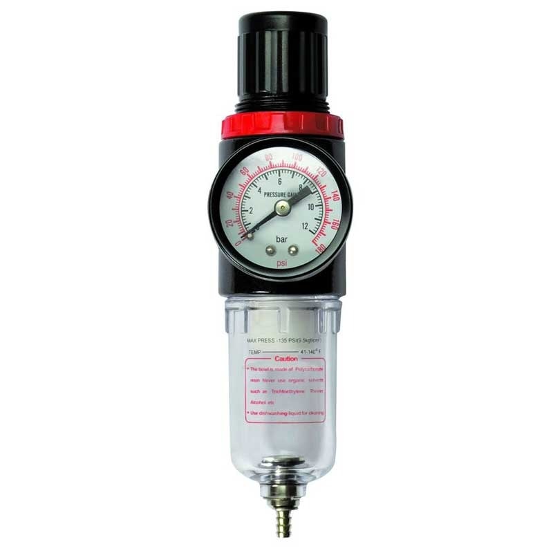 Regulator de presiune cu filtru si manometru  Stanley