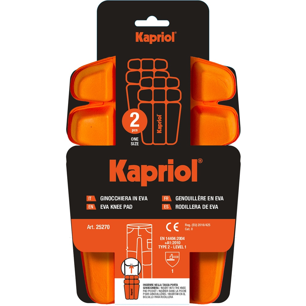 Genunchiere de lucru KAPRIOL, universal, portocaliu
