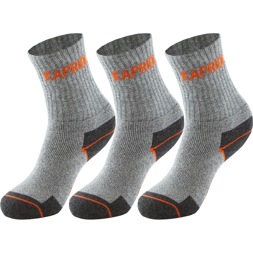 Set 3 perechi sosete KAPRIOL, marimea 39-41, gri