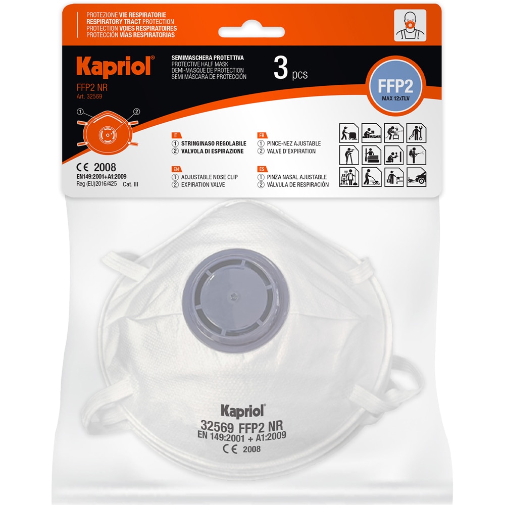 Set 3 masti de protectie KAPRIOL FFP2