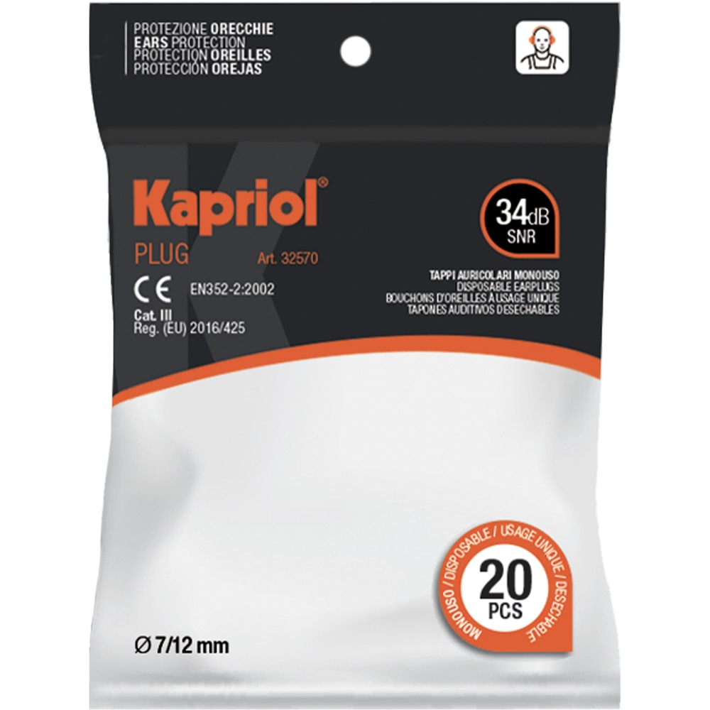 Set 20 antifoane externe de protectie KAPRIOL 