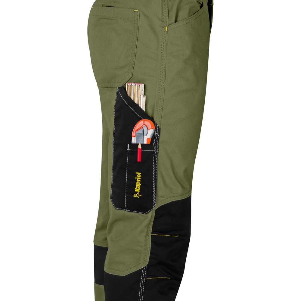 Pantaloni de lucru KAPRIOL Kavir, marimea XL, verde