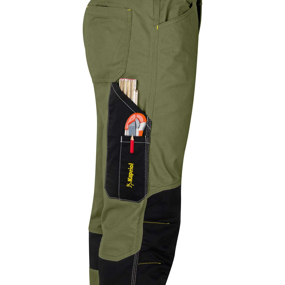 Pantaloni de lucru KAPRIOL Kavir, marimea 2XL, verde