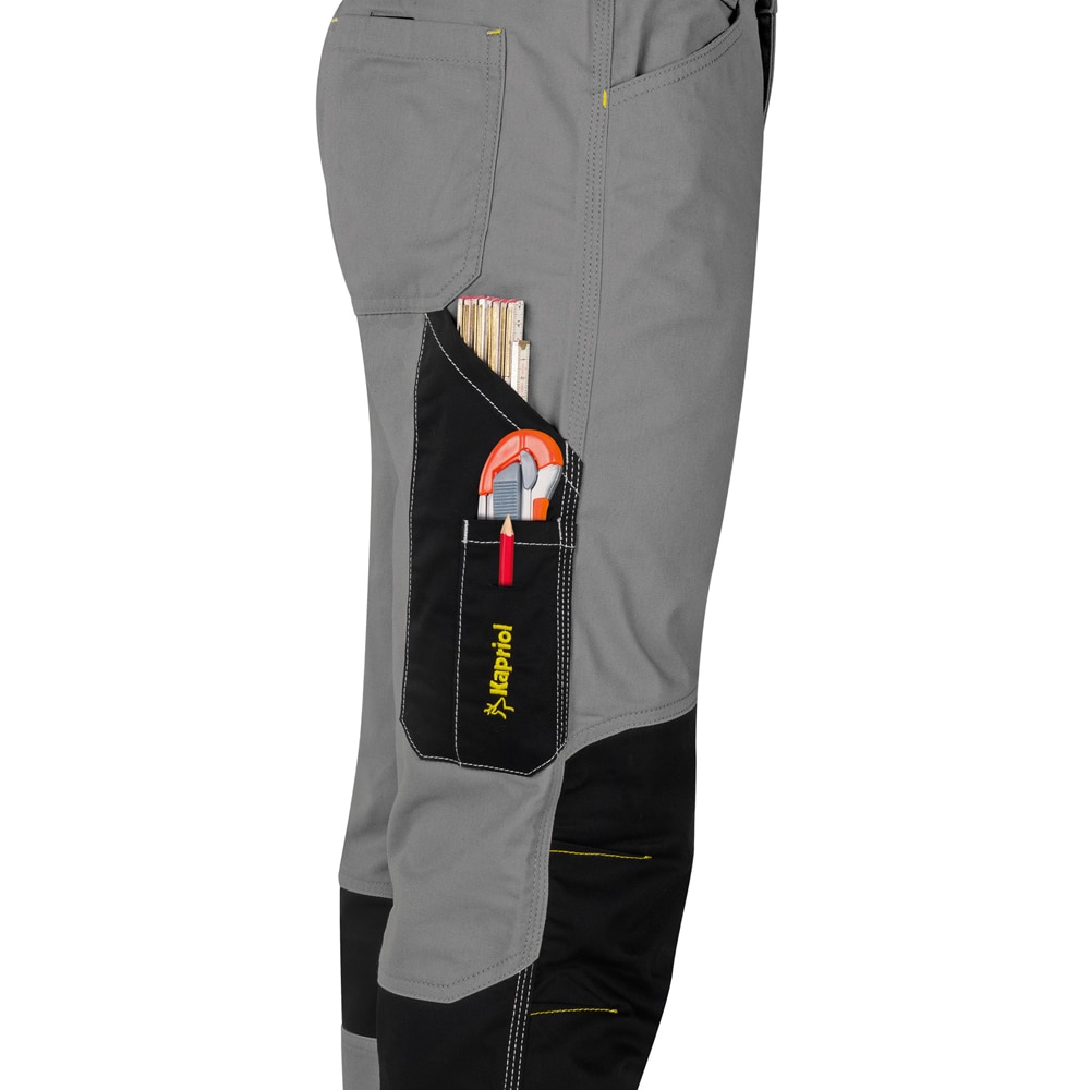 Pantaloni de lucru KAPRIOL Kavir, marimea XL, gri