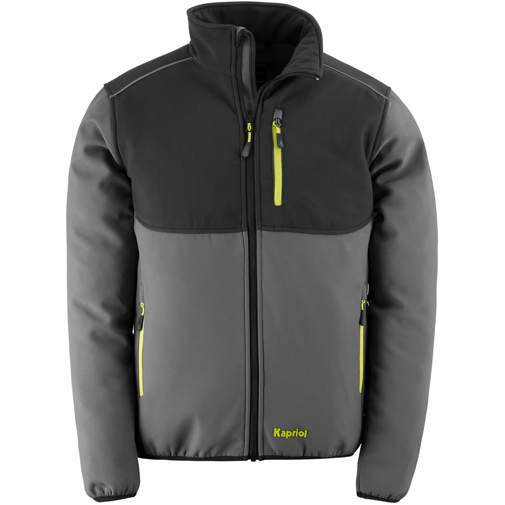 Jacheta KAPRIOL Softshell Kavir, marimea 2XL, gri
