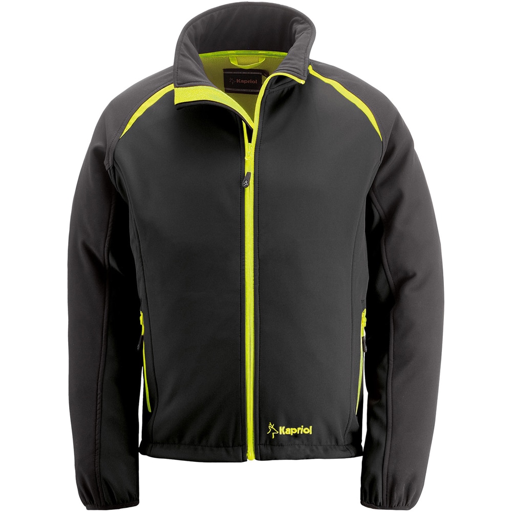 Jacheta KAPRIOL EVO Softshell, fleece WR, negru, M