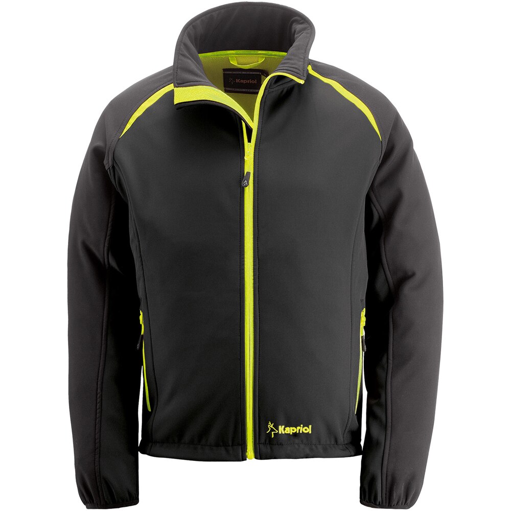 Jacheta KAPRIOL EVO Softshell, fleece WR, negru, 3XL
