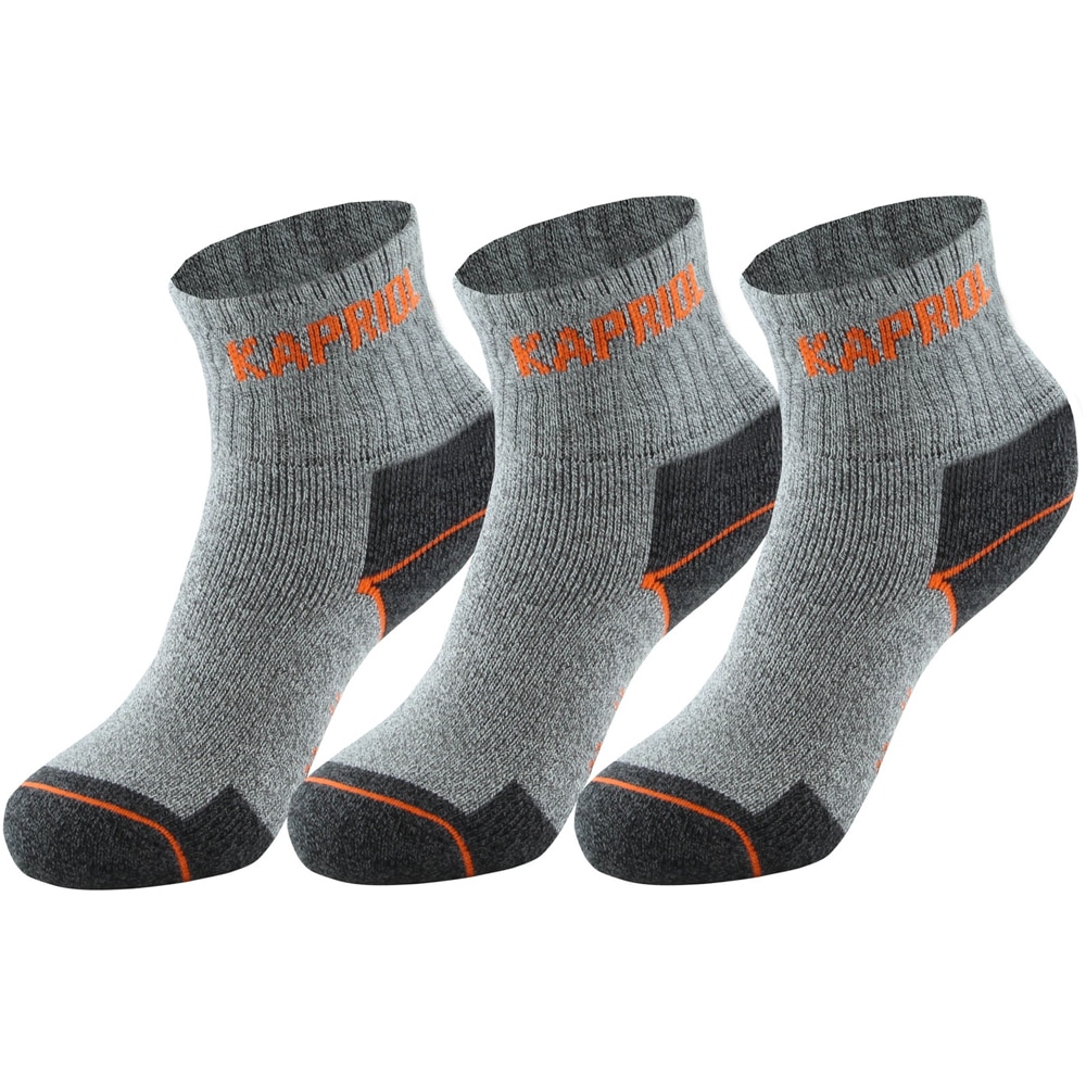 Set 3 perechi sosete KAPRIOL Work, marimea 45-47, gri