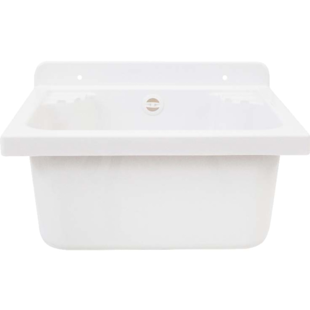 Lavoar baie EUROCIERE Pilozzo, montare pe perete, polipropilena, 42.5 cm, alb