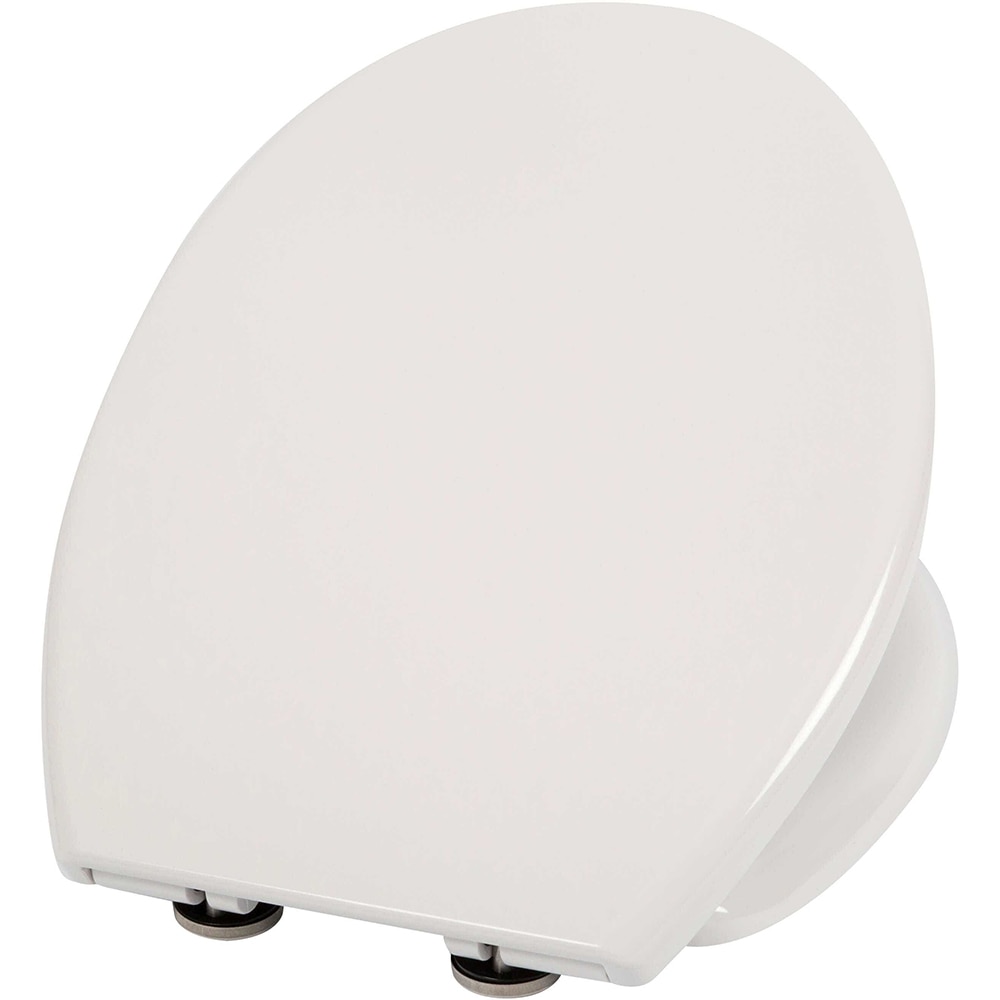 Capac WC EUROCIERE Verona, polipropilena, inchidere lenta, alb